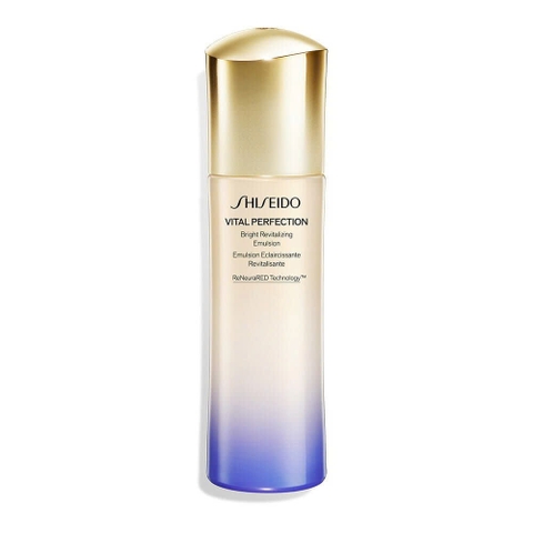 SHISEIDO VITAL PERFECTION BRIGHT REVITALIZING EMULSION: Sữa Dưỡng Tái Sinh Làn Da Tươi Sáng & Đàn Hồi