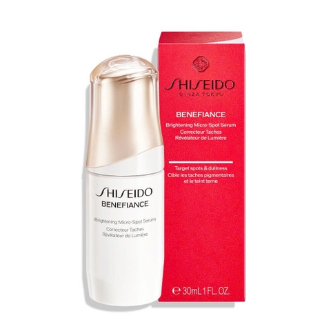 SHISEIDO BRIGHTENING MICRO-SPOT SERUM: Tinh Chất Làm Sáng Da, Mờ Đốm Nâu & Cải Thiện Tông Màu Da