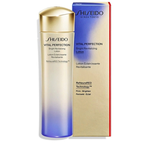 SHISEIDO VITAL PERFECTION BRIGHT REVITALIZING LOTION: Nước Dưỡng Da Trẻ Hóa, Cho Vẻ Ngoài Rạng Rỡ & Sáng Mịn