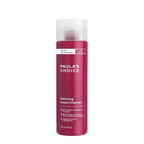 PAULA’S CHOICE SKIN RECOVERY SOFTENING CREAM CLEANSER: Kem Rửa Mặt Dịu Nhẹ, Cho Làn Da Mềm Mịn & Khỏe Mạnh