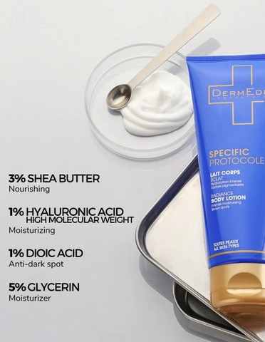 DermEden Radiance Body Lotion: Sữa Dưỡng Thể Sáng Da & Cấp Ẩm Chuyên Sâu