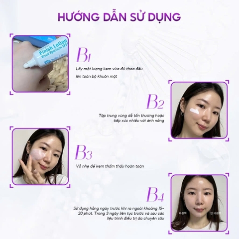 CONAPIDIL FINISH LOTION SPF50+/PA+++: Kem Chống Nắng Chuyên Biệt Cho Làn Da Nhạy Cảm