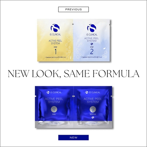 IS CLINICAL ACTIVE PEEL SYSTEM: Bộ Đôi Tái Tạo Da Chuyên Sâu, Cho Làn Da Căng Bóng & Mịn Màng