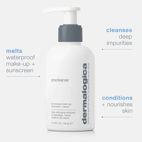 DERMALOGICA PRECLEANSE CLEANSING OIL: Dầu Tẩy Trang Làm Sạch Sâu - Bước Khởi Đầu Hoàn Hảo Cho Da