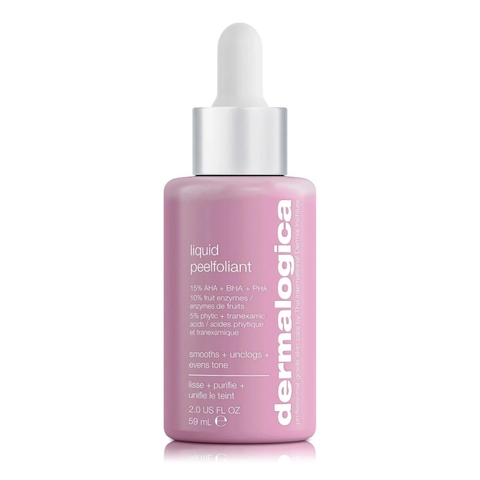 DERMALOGICA LIQUID PEELFOLIANT: Peel Hàng Ngày - Giảm Nếp Nhăn, Sáng Da & Se Khít Lỗ Chân Lông