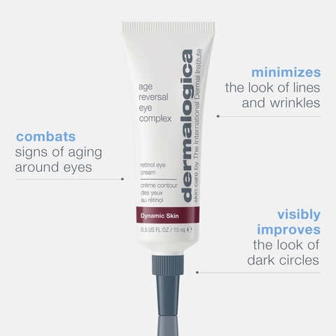 DERMALOGICA AGE REVERSAL EYE COMPLEX: Kem Mắt Chống Lão Hóa Chuyên Sâu - Đánh Bật Dấu Hiệu Tuổi Tác