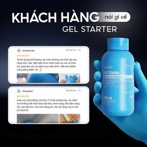 CONAPIDIL GEL STARTER: Tinh Chất Dưỡng Sơ Cấp - Cân Bằng, Làm Dịu & Phục Hồi Da Nhạy Cảm
