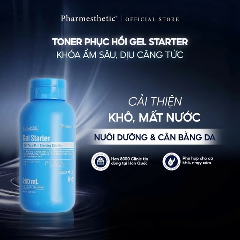 CONAPIDIL GEL STARTER: Tinh Chất Dưỡng Sơ Cấp - Cân Bằng, Làm Dịu & Phục Hồi Da Nhạy Cảm