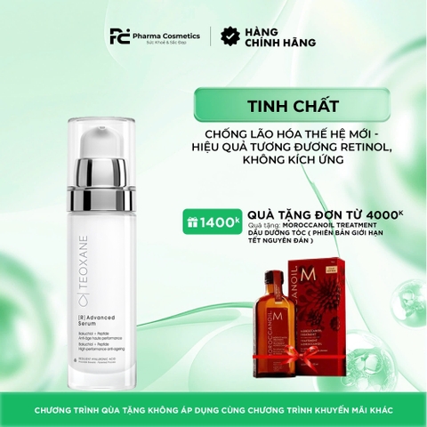 TEOXANE [R] ADVANCED SERUM: Tinh Chất Chống Lão Hóa Thế Hệ Mới - Hiệu Quả Tương Đương Retinol, Không Kích Ứng