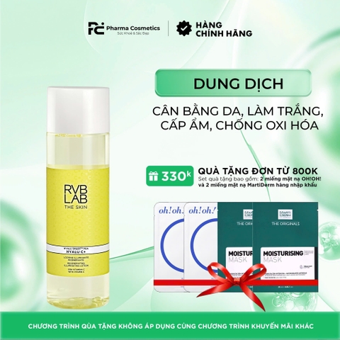 RVB LAB HYALU C+ REGENERATING ILLUMINATING LOTION / SỮA DƯỠNG SÁNG DA, TÁI TẠO DA