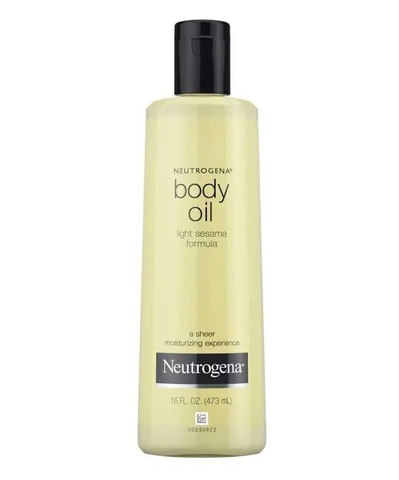 Neutrogena® Body Oil, Light Sesame Formula For Dry Skin: Tinh Dầu Dưỡng Thể Hương Mè Nhẹ Nhàng - Dưỡng Ẩm Sâu Cho Làn Da Khô