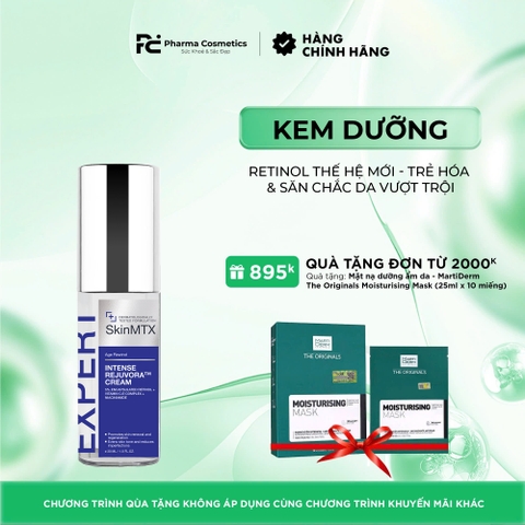 SKINMTX INTENSE REJUVORA™ CREAM: Kem Dưỡng Retinol Thế Hệ Mới - Trẻ Hóa & Săn Chắc Da Vượt Trội