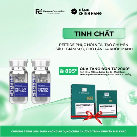 SKINMTX PEPTIDE SERUM+: Tinh Chất Peptide Phục Hồi & Tái Tạo Chuyên Sâu - Giảm Sẹo, Cho Làn Da Khỏe Mạnh