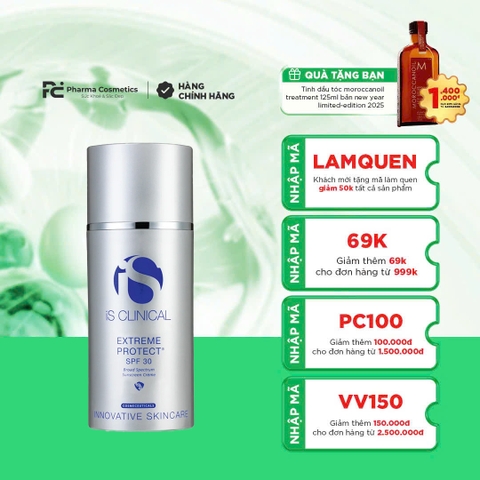 iS CLINICAL Extreme Protect SPF 30: Kem Chống Nắng Đa Năng, Bảo Vệ DNA & Cấp Ẩm Chuyên Sâu