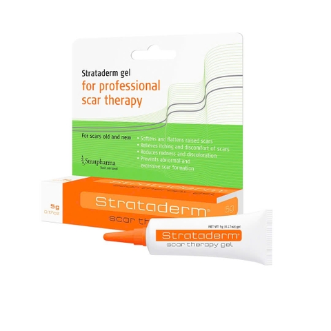 STRATADERM GEL: Gel Silicone Y Khoa Đặc Trị Sẹo Lồi, Sẹo Phì Đại & Sẹo Lâu Năm