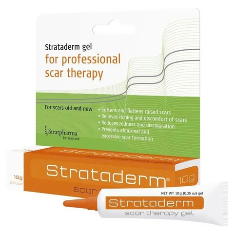 STRATADERM GEL: Gel Silicone Y Khoa Đặc Trị Sẹo Lồi, Sẹo Phì Đại & Sẹo Lâu Năm
