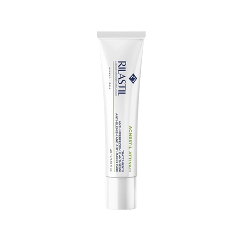 RILASTIL ACNESTIL ATTIVA (+): Kem Đặc Trị Mụn, Chống Thâm - Cân Bằng Vi Sinh, Điều Tiết Bã Nhờn & Giảm Mụn Rõ Rệt