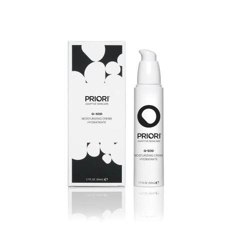 PRIORI Q+SOD MOISTURIZING CREAM: Kem Dưỡng Ẩm 24 Giờ, Tái Tạo & Chống Lão Hóa - Làn Da Sáng Khỏe, Mềm Mượt