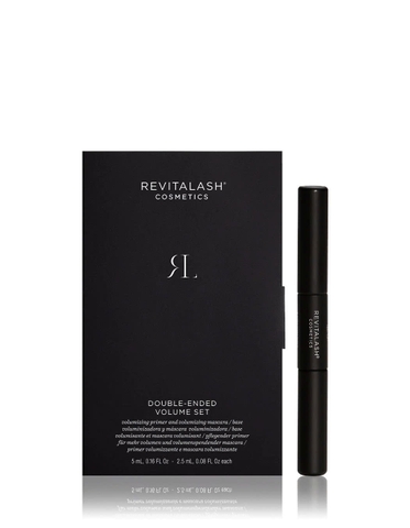 REVITALASH DOUBLE ENDED VOLUME SET: Mascara 2 Đầu Làm Dày & Dài Mi - Nuôi Dưỡng, Làm Cong Tối Đa