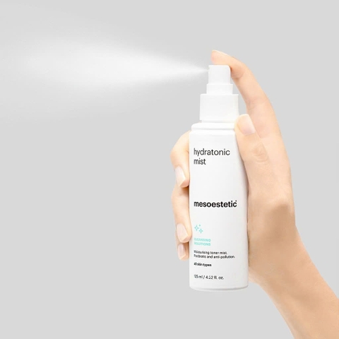 Mesoestetic Hydratonic Mist: Xịt Khoáng Cân Bằng, Cấp Ẩm & Bảo Vệ Da Trước Ô Nhiễm