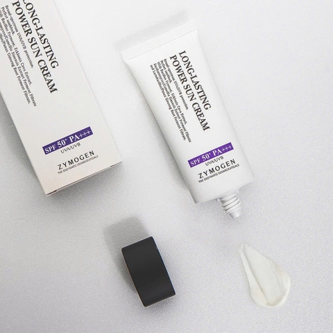 ZYMOGEN Heartleaf (Houttuynia Cordata) Ferment Sun Cream SPF27 PA++: Kem Chống Nắng Vật Lý Diếp Cá Lên Men – Kiềm Dầu & Chăm Sóc Da Mụn