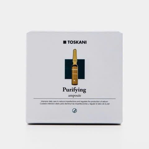 TOSKANI Purifying Ampoule: Tinh Chất Thanh Lọc, Kiềm Dầu Và Cân Bằng Da Toàn Diện
