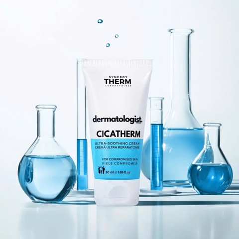 SYNERGY THERM Cicatherm Ultra Soothing Cream: Kem Phục Hồi, Giảm Kích Ứng Chuyên Sâu Cho Da Sau Xâm Lấn