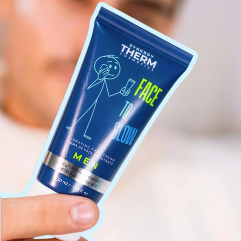 Synergy Therm Moisturizing Face Cream – For Men: Kem Dưỡng Ẩm Và Phục Hồi Da Sau Cạo Râu