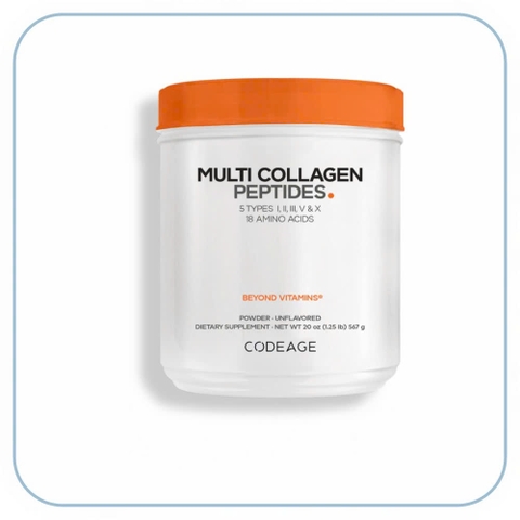 Codeage Multi Collagen Peptides 567g: Hệ Thống Collagen 5 Tuýp Toàn Diện Từ Mỹ