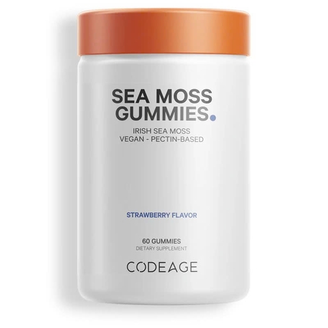 Codeage Sea Moss Gummies – Kẹo Dẻo Rêu Biển 