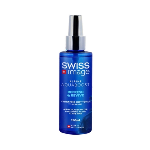Swiss Image Hydrating Mist Toner – Toner Dạng Xịt Cấp Ẩm & Phục Hồi Da Chuyên Sâu 150ml