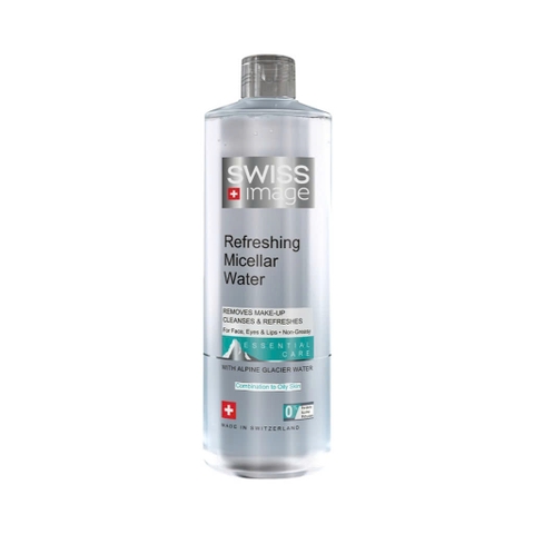 Swiss Image Refreshing Micellar Water – Nước Tẩy Trang Sạch Sâu & Cấp Ẩm Cho Da Dầu Mụn