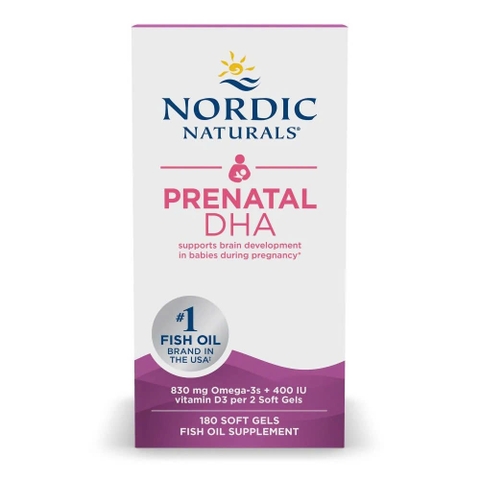 Nordic Naturals Prenatal DHA – Bí Quyết Phát Triển Trí Não Và Thị Giác Toàn Diện Cho Thai Nhi