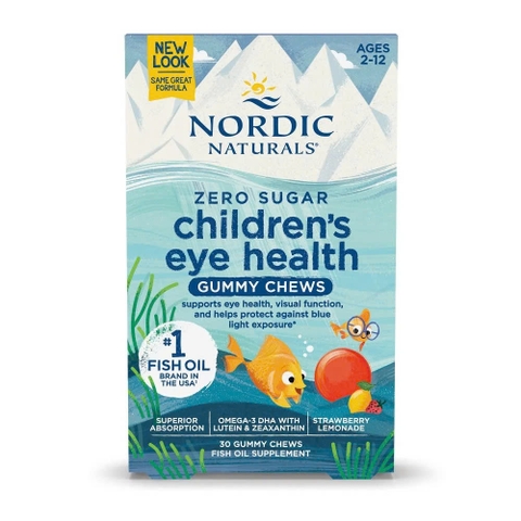 Nordic Children's Eye Health Gummies – Bảo Vệ Đôi Mắt Trẻ Thơ Khỏi Ánh Sáng Xanh