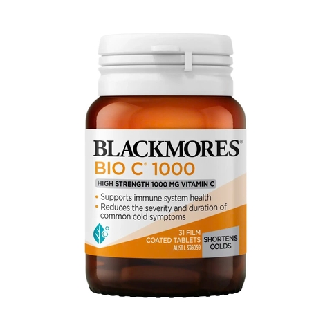 Blackmores Bio C® 1000 – Viên Uống Vitamin C Nồng Độ Cao Tăng Cường Đề Kháng