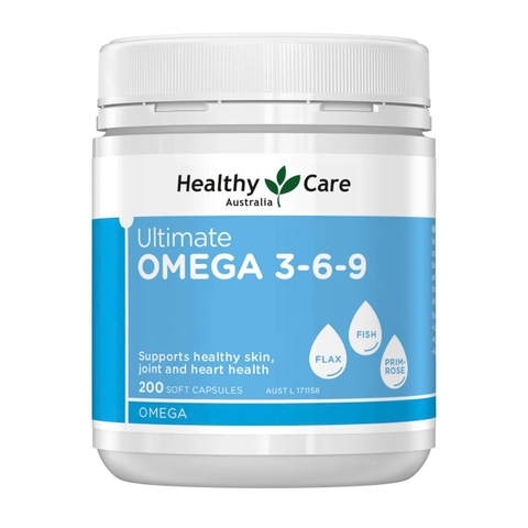 DẦU CÁ OMEGA 3 ÚC HEALTHY CARE HỖ TRỢ MẮT VÀ HỆ THẦN KINH