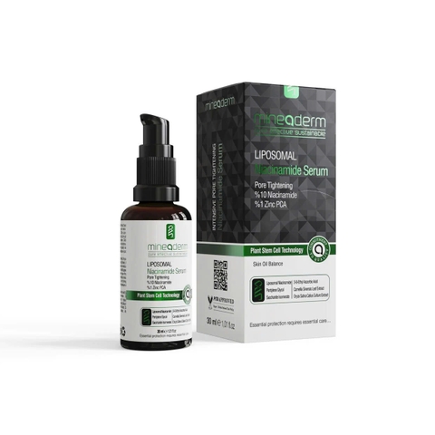 Mineaderm Liposomal Niacinamide Serum – Tinh Chất Cân Bằng Dầu, Giảm Mụn Đầu Đen Và Nuôi Dưỡng Làn Da Sáng Khỏe