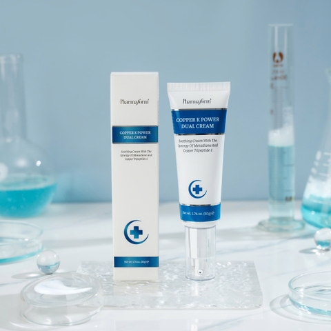 Pharmaform Copper K Power Dual Cream – Kem Dưỡng Hỗ Trợ Phục Hồi, Làm Dịu Và Nuôi Dưỡng Làn Da Tươi Trẻ