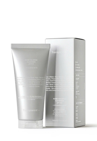 Transparent Lab Rose Calming Cleanser pH 5.5 – Sữa Rửa Mặt Dịu Nhẹ, Làm Sạch Sâu Và Cân Bằng Màng Ẩm Tự Nhiên Cho Da