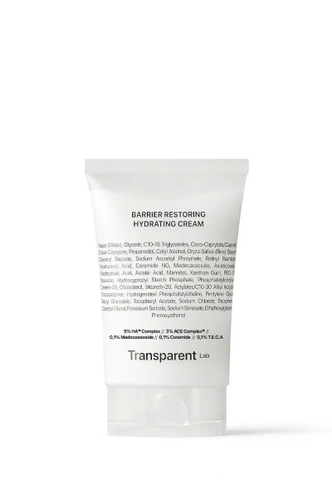 Transparent Barrier Restoring Hydrating Cream – Kem Dưỡng Ẩm Sâu, Củng Cố Hàng Rào Bảo Vệ Da Và Ngăn Ngừa Các Dấu Hiệu Tuổi Tác