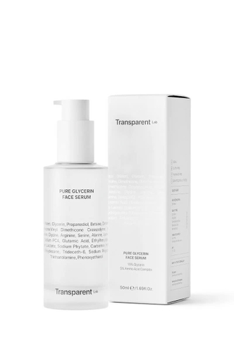 Transparent Pure Glycerin Face Serum – Tinh Chất Cấp Ẩm Chuyên Sâu, Nuôi Dưỡng Da Mịn Màng Và Căng Bóng
