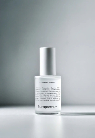 Transparent Oil Patrol Serum – Tinh Chất Kiểm Soát Dầu Nhờn, Thu Nhỏ Lỗ Chân Lông Và Giúp Da Mịn Màng