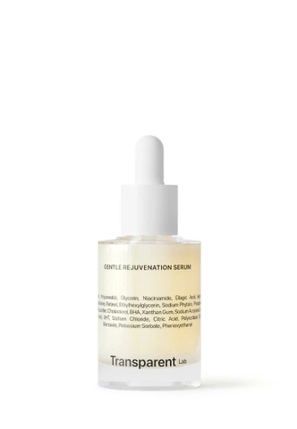 Transparent Gentle Rejuvenation Serum – Tinh Chất Retinol Dịu Nhẹ Hỗ Trợ Cải Thiện Nếp Nhăn Và Nuôi Dưỡng Da Mịn Màng Tươi Trẻ