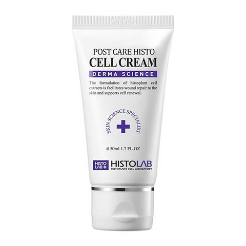 Histolab Post Care HISTO Cell Cream – KEM PHỤC HỒI LÀN DA BỊ TỔN THƯƠNG SAU TRỊ LIỆU BẰNG LASER, DA TRỊ SẸO, TRÁNH XỈN MÀU SAU LASER