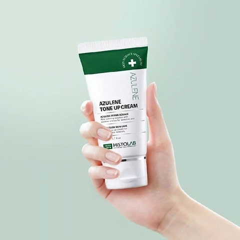 Histolab Azulene Tone Up Cream [SPF 50+/PA+++] – Kem Dưỡng Nâng Tông Tự Nhiên, Làm Dịu Da Và Chống Nắng Bảo Vệ Làn Da Nhạy Cảm
