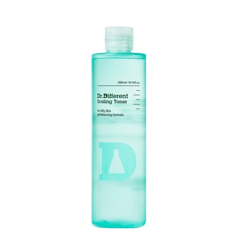 DR.DIFFERENT SCALING TONER 200ML – Nước Cân Bằng Dành Cho Da Dầu, Làm Sạch Sâu Và Tinh Chỉnh Bã Nhờn