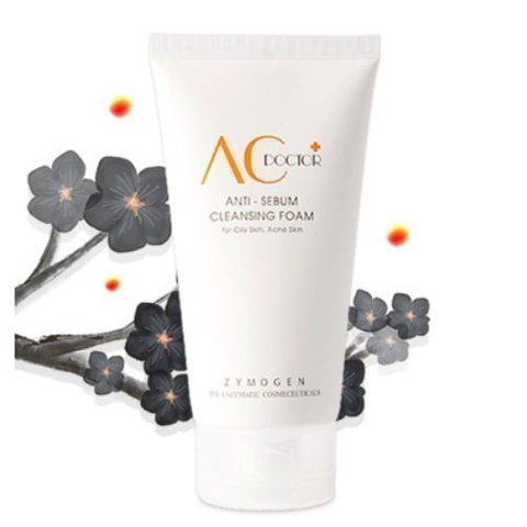 ZYMOGEN AC DR.ANTI-SEBUM CLEANSING FOAM / SỮA RỬA MẶT LOẠI BỎ BÃ NHỜN, DẦU THỪA VÀ BỤI BẨN TRÊN DA