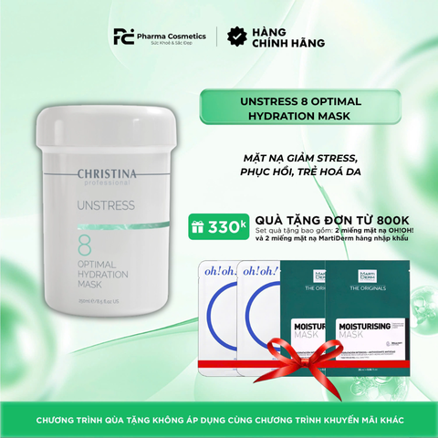 UNSTRESS 8 OPTIMAL HYDRATION MASK / MẶT NẠ GIẢM STRESS, PHỤC HỒI, TRẺ HOÁ DA