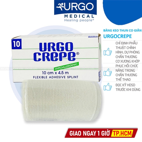 Băng Thun Y Tế Có Keo Urgo CREPE