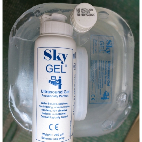 Gel Siêu Âm, Gel Lạnh Triệt Lông Sky (Bình 5 Lít) (Malaysia)